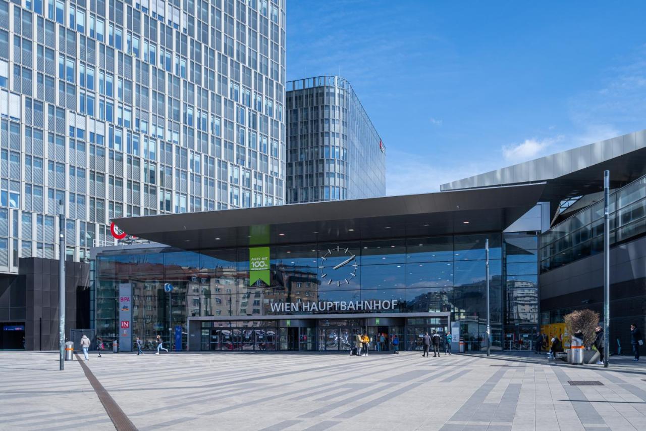Whats-App Self-Check-In - Paerchen Wohnung Am Hauptbahnhof Viyana Dış mekan fotoğraf