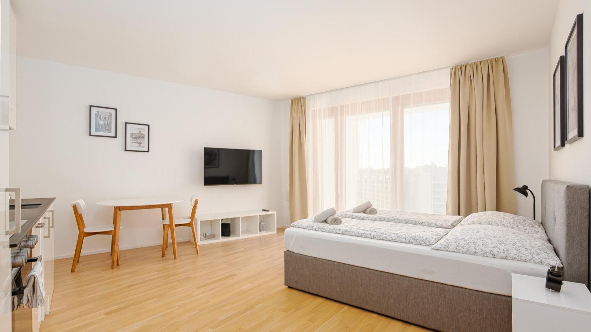 Whats-App Self-Check-In - Paerchen Wohnung Am Hauptbahnhof Viyana Oda fotoğraf